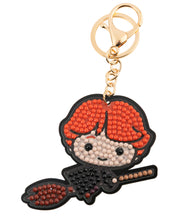 Load image into Gallery viewer, "FLYING FRIENDS" Harry Potter Crystal Art Keyring Kit