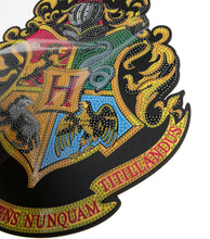 Load image into Gallery viewer, "HOGWARTS CREST" Harry Potter Wooden Hanging Decoration
