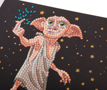 Load image into Gallery viewer, "DOBBY THE HOUSE ELF" Harry Potter Crystal Art Card