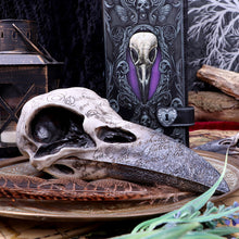 Load image into Gallery viewer, Edgar's Raven Skull 21cm