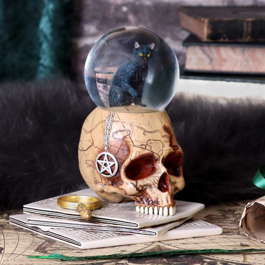 Spirits of Salem Snow Globe by Lisa Parker 25cm