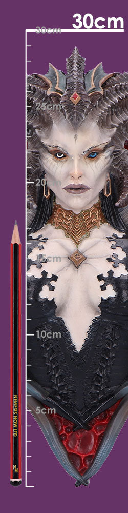 Full size display view of Diablo Lilith wall plaque