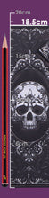 Load image into Gallery viewer, Baroque Skull Embossed Purse 18.5cm