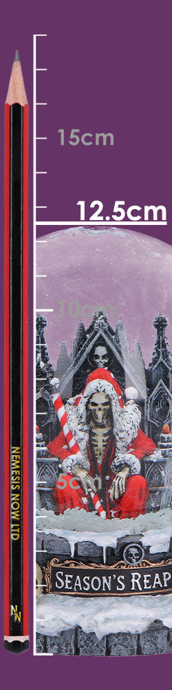 Nemesis Now Silent Nightmares Seasons Reapings snow globe full size detail