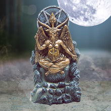 Load image into Gallery viewer, Baphomet Backflow Incense Burner 18cm