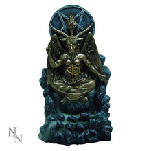 Load image into Gallery viewer, Baphomet Backflow Incense Burner 18cm