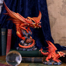Load image into Gallery viewer, Adult Fire Dragon by Anne Stokes 24.5cm