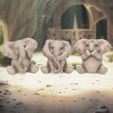 Load image into Gallery viewer, Three Baby Elephants 8cm
