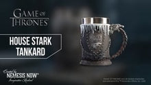 Load and play video in Gallery viewer, House Stark Tankard 14.7cm (GOT)