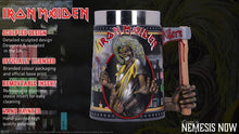 Load and play video in Gallery viewer, Iron Maiden The Killers Tankard 15.5cm