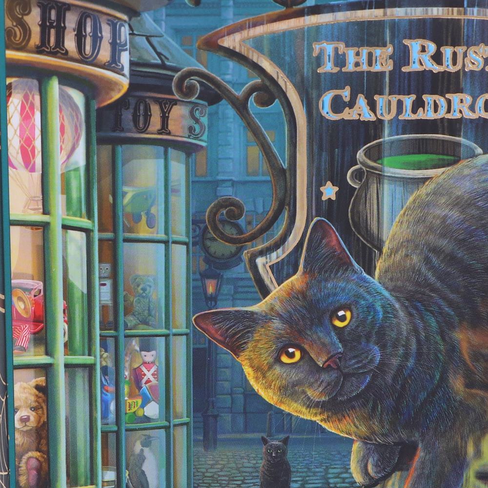 Rusty Cauldron Journal by Lisa Parker 17cm