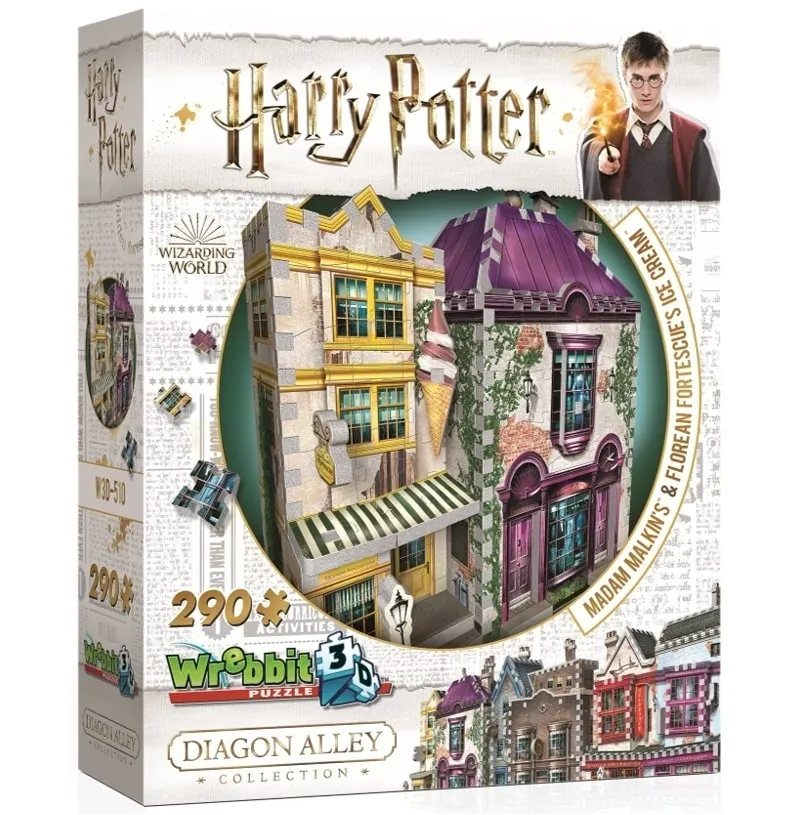 Harry Potter Diagon Alley 3D Puzzle Madam Malkin's