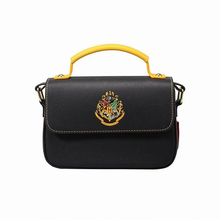 Load image into Gallery viewer, Harry Potter Small Satchel Bag Hogwarts Crest