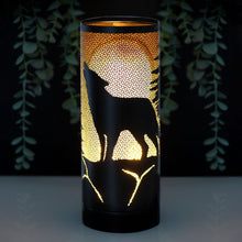 Load image into Gallery viewer, Wolf Song Aroma Lamp by Lisa Parker