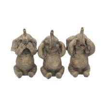 Load image into Gallery viewer, Three Wise Elephants 16cm