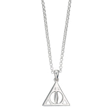 Load image into Gallery viewer, Harry Potter Sterling Silver Deathly Hallows Necklace