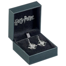 Load image into Gallery viewer, Harry Potter Time Turner Drop Earrings with Crystal Elements