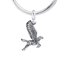 Load image into Gallery viewer, Harry Potter Sterling Silver Buckbeak Slider Charm
