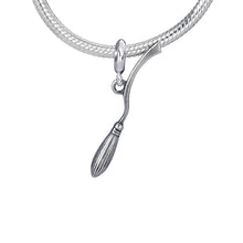 Load image into Gallery viewer, Harry Potter Sterling Silver Nimbus 2000 Broomstick Slider Charm