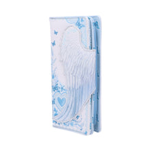 Load image into Gallery viewer, White Angel Wings Embossed Purse 18.5cm