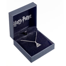 Load image into Gallery viewer, Harry Potter Embellished with Crystals Deathly Hallows Necklace