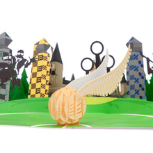 Load image into Gallery viewer, Harry Potter Golden Snitch Pop Up Card