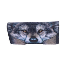 Load image into Gallery viewer, Guardian Wolf Embossed Purse by Lisa Parker 18.5cm