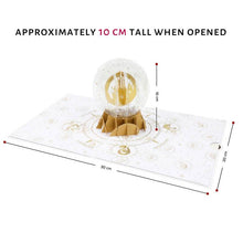 Load image into Gallery viewer, Hogwarts Snowglobe Pop Up Card