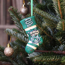 Load image into Gallery viewer, Harry Potter Slytherin Stocking Hanging Ornament
