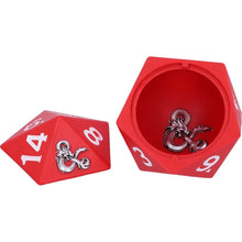 Load image into Gallery viewer, Dungeons & Dragons D20 Dice Box 13.5cm