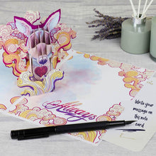 Load image into Gallery viewer, Harry Potter Patronus Pop Up Card