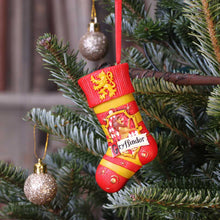Load image into Gallery viewer, Harry Potter Gryffindor Stocking Hanging Ornament