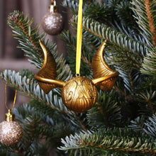 Load image into Gallery viewer, Harry Potter Golden Snitch Hanging Ornament