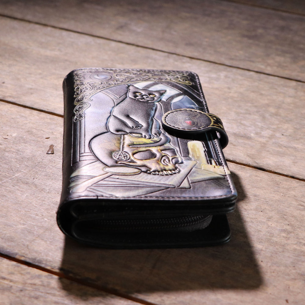 Spirits of Salem Embossed Purse by Lisa Parker 18.5cm