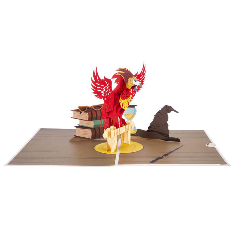 Harry Potter Fawkes Pop Up Cards