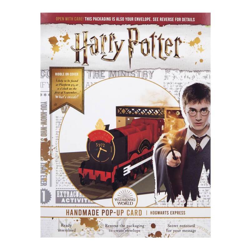 Harry Potter Hogwarts Express Pop Up Cards