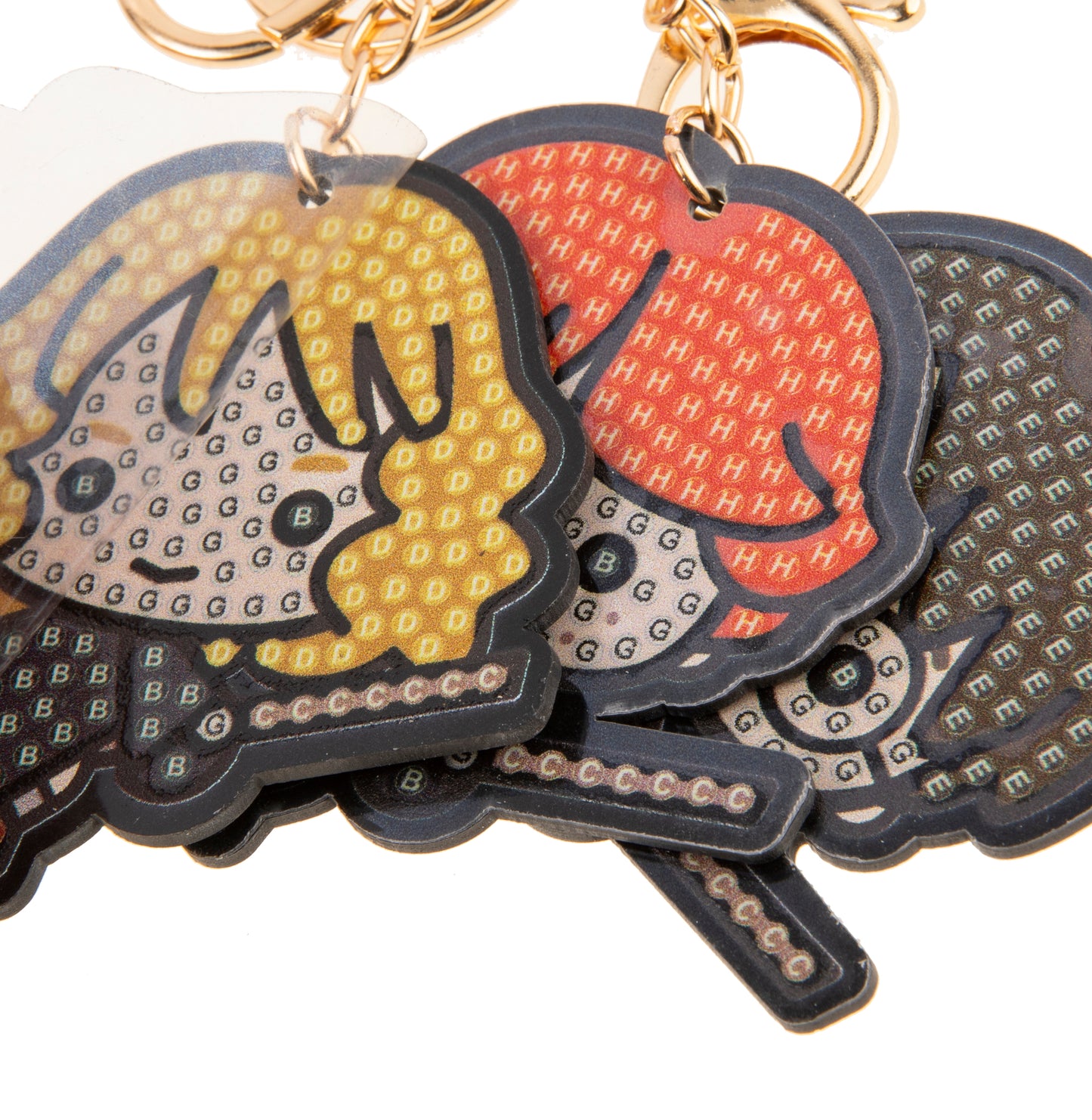 "FLYING FRIENDS" Harry Potter Crystal Art Keyring Kit
