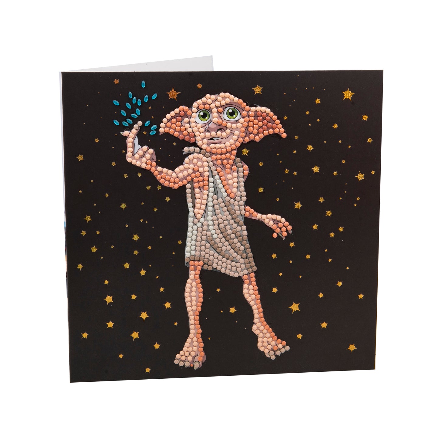 "DOBBY THE HOUSE ELF" Harry Potter Crystal Art Card