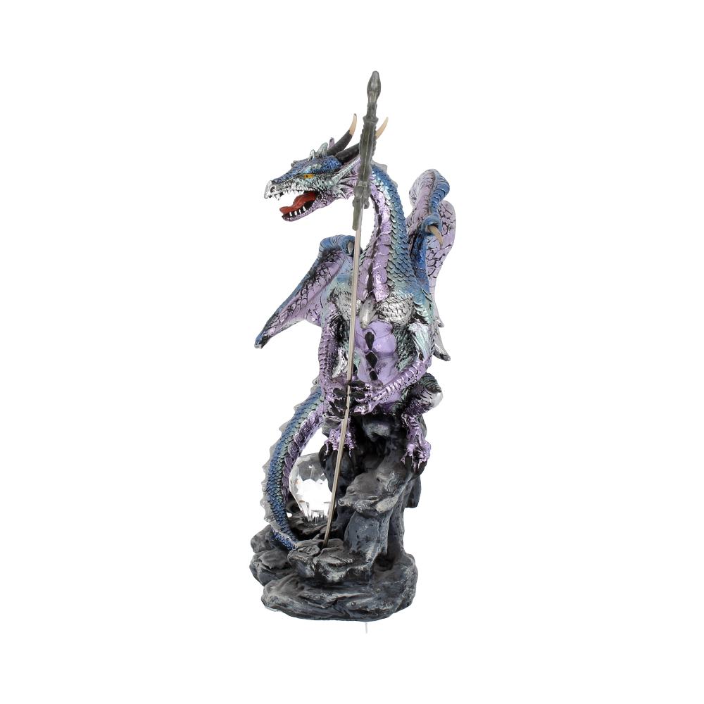 Side view of hand-painted Sword of the Dragon