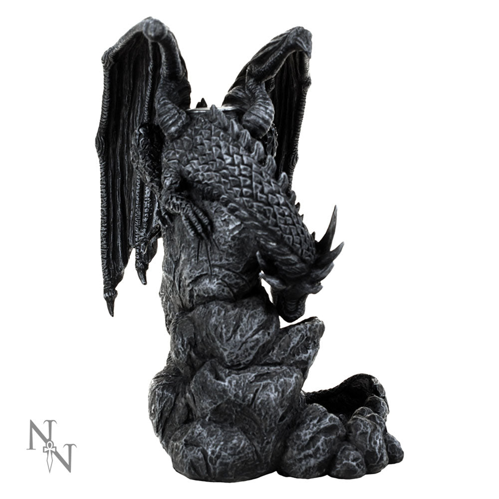 Dragon Pool Backflow Incense Burner 19cm dragon ornament