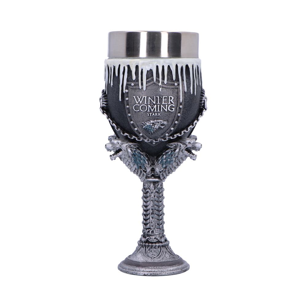 Game of Thrones House Stark Goblet 17.5cm – Official Collectible Goblet