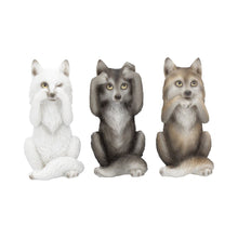 Load image into Gallery viewer, Three Wise Wolves 10cm
