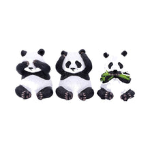 Load image into Gallery viewer, Three Wise Pandas 8.5cm
