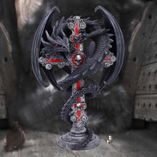 Load image into Gallery viewer, Gothic Guardian Candle Holder by Anne Stokes 26.5cm
