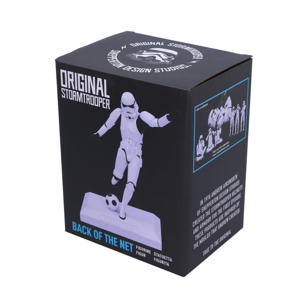 Shepperton Studios Stormtrooper football ornament packaging box