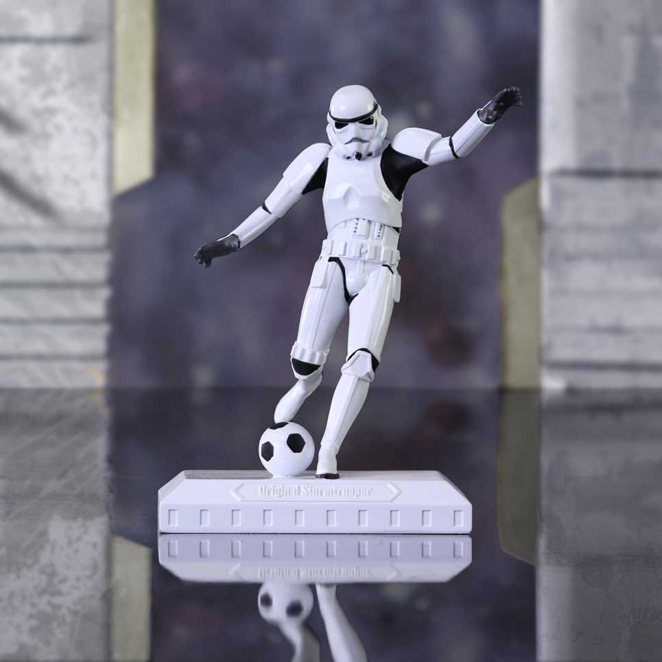 Official Stormtrooper sci-fi sports collectible display