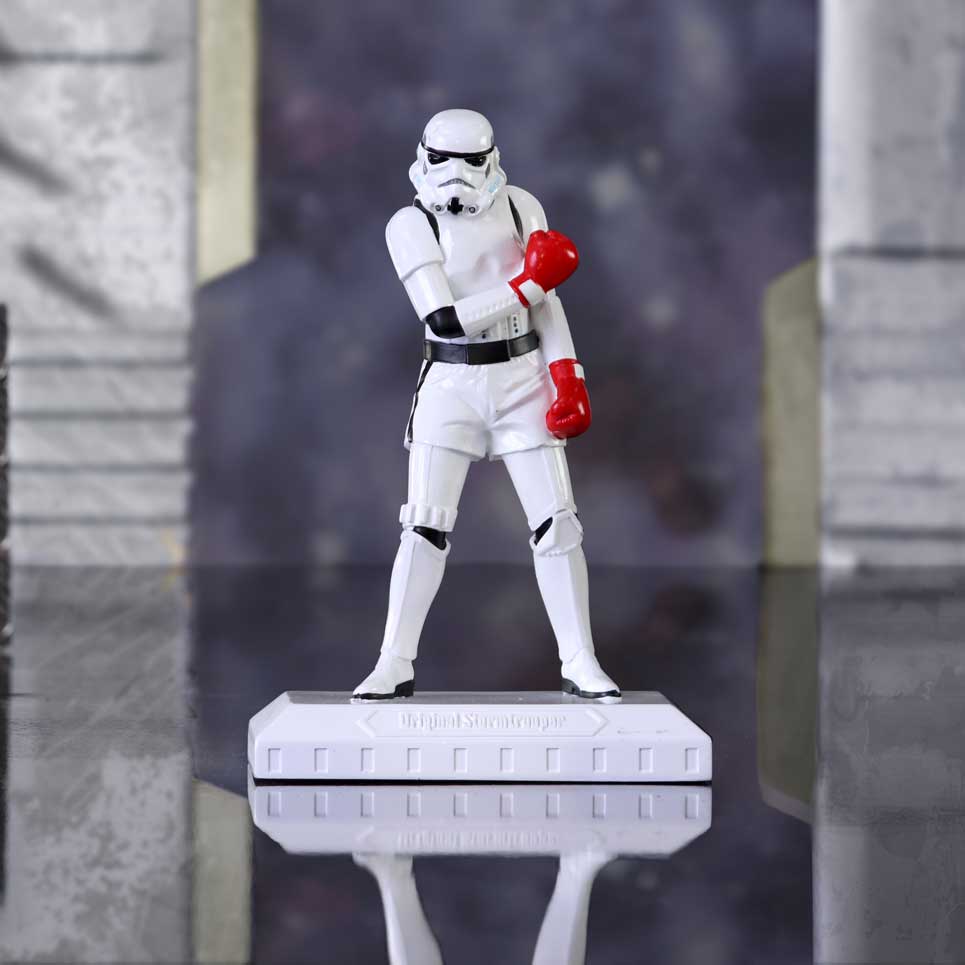 Shepperton Studios Stormtrooper boxing display