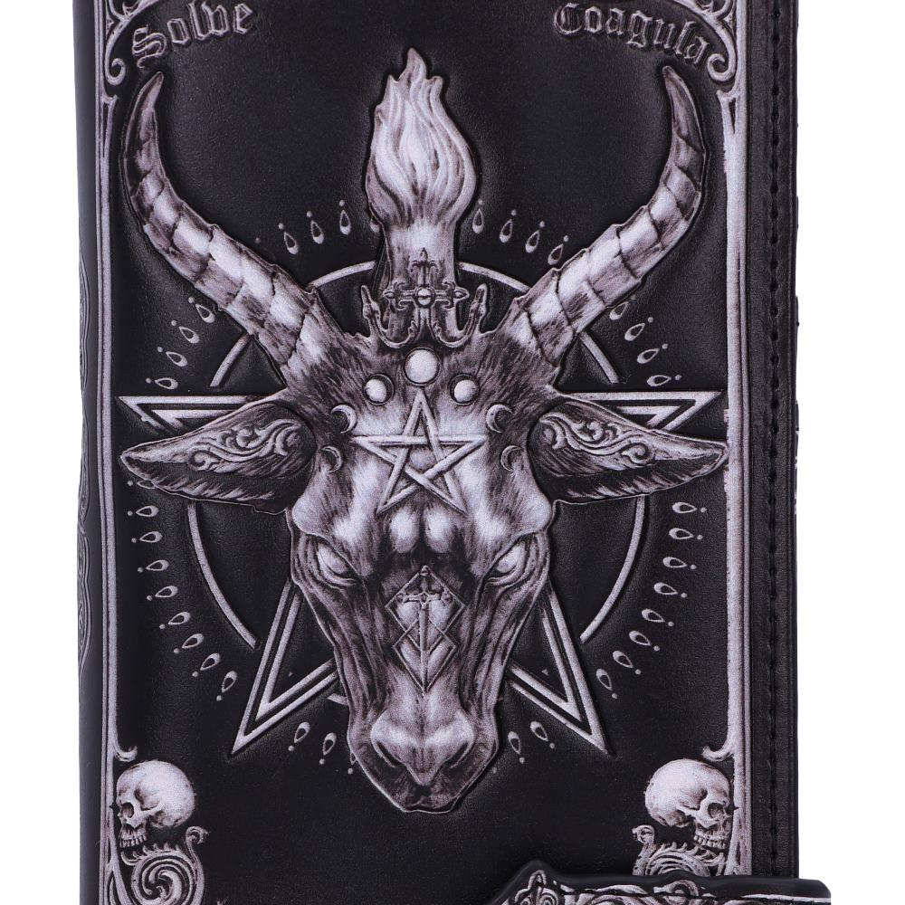 Baphomet Embossed Purse 18.5cm