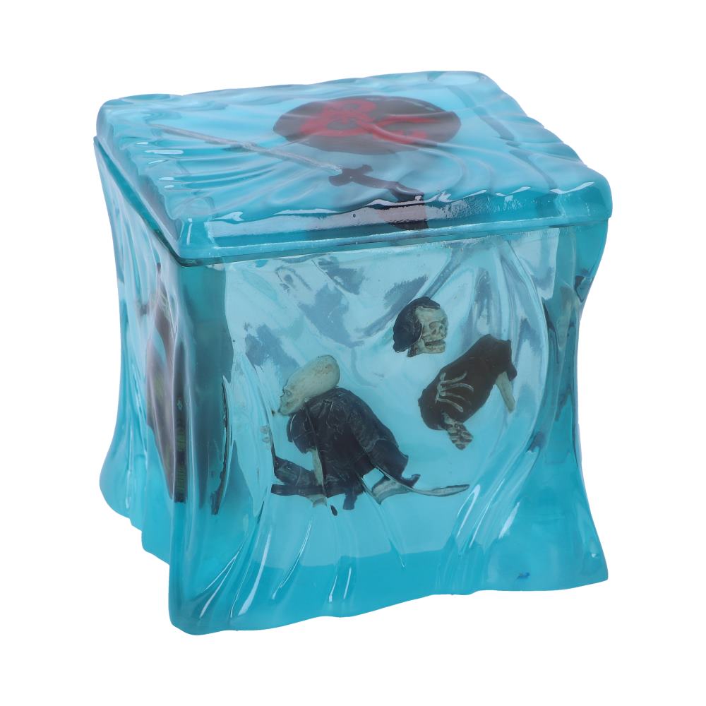 Side view of Gelatinous Cube collectible box