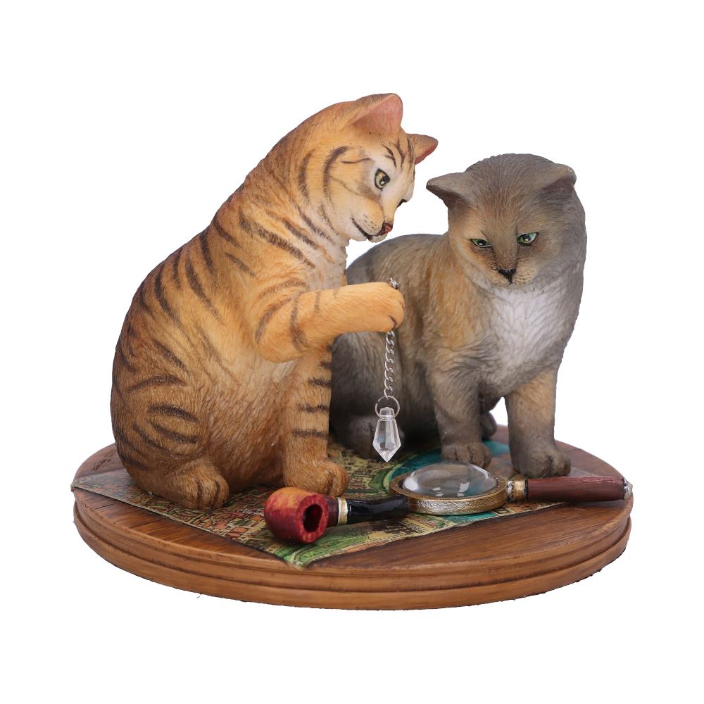Purrlock Holmes by Lisa Parker 10.5cm
